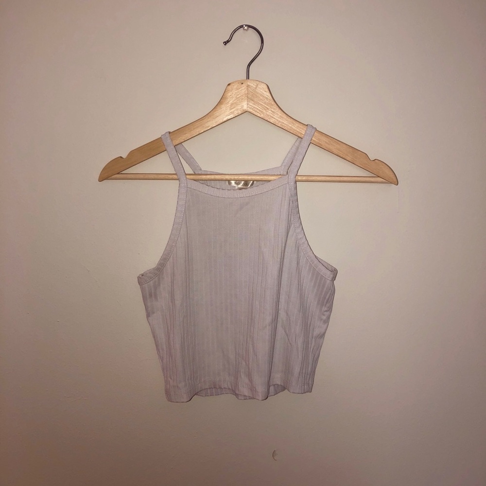 Bozzolo White Cropped Halter